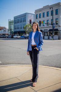Bethany photographed at Downtown Pittsburg