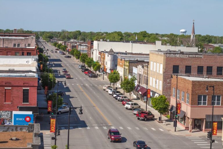 downtown Pittsburg, Kansas