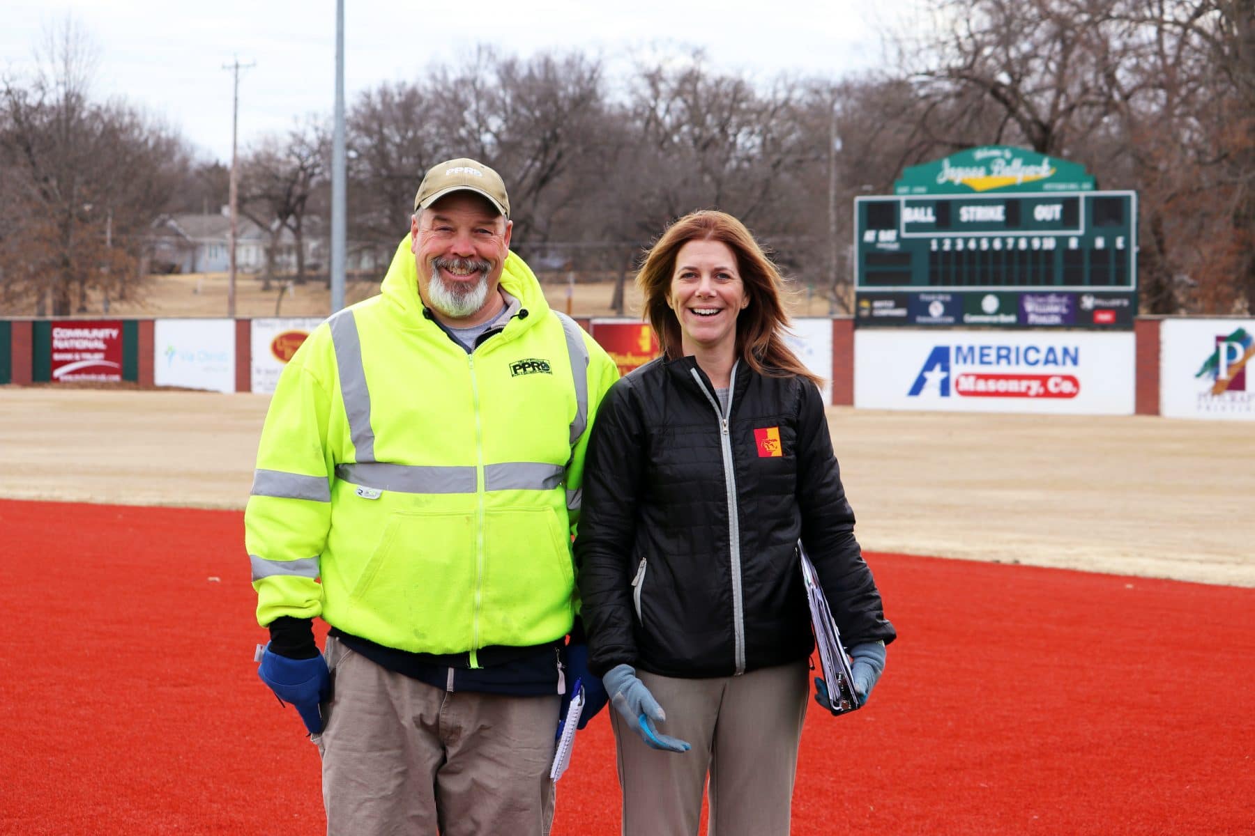 Jaycee Ballpark Gets a Facelift
