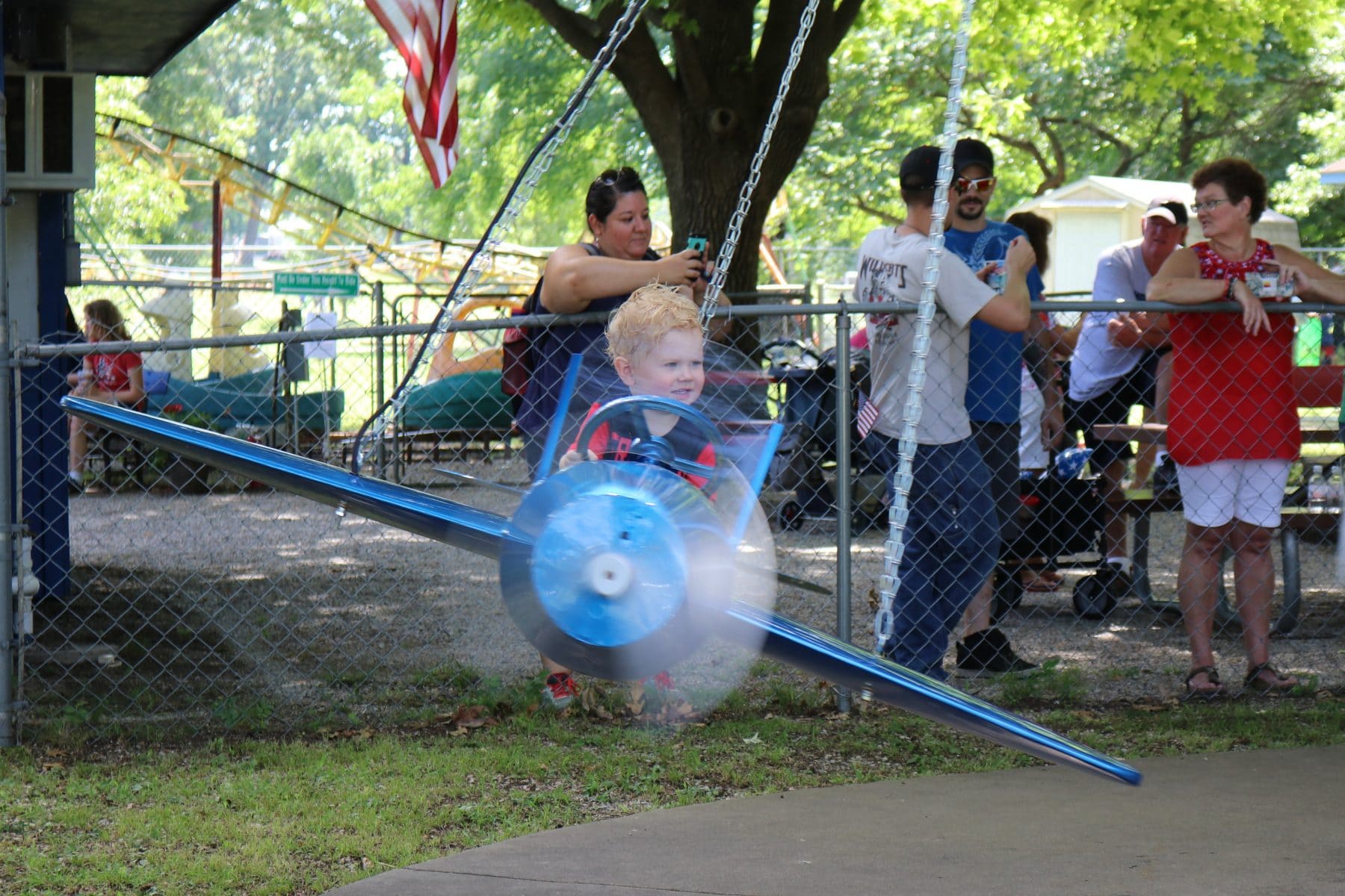 Kiddieland rides