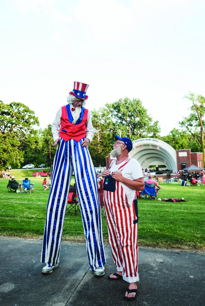 July 4th Festival with Uncle Sam