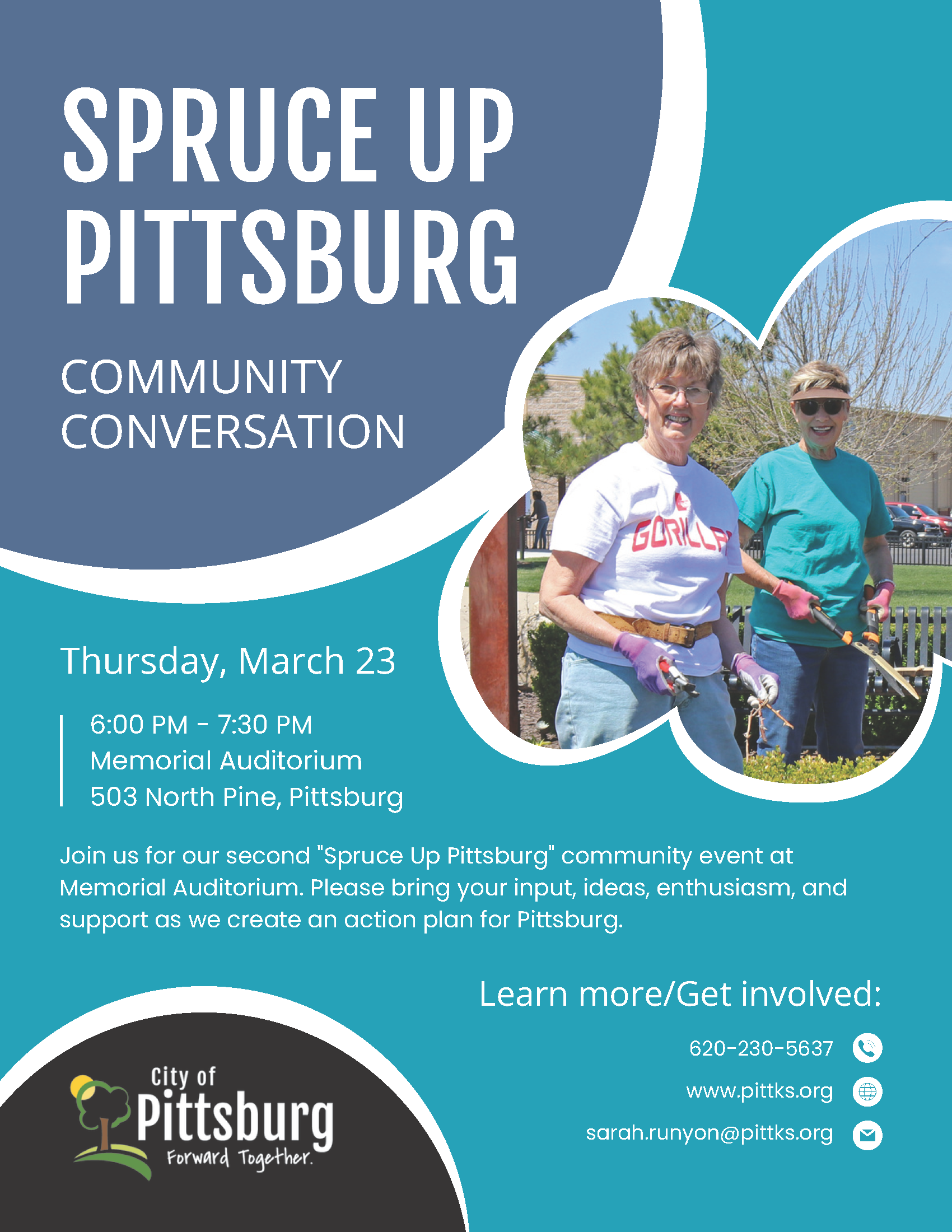 Spruce Up Pittsburg Community Conversation