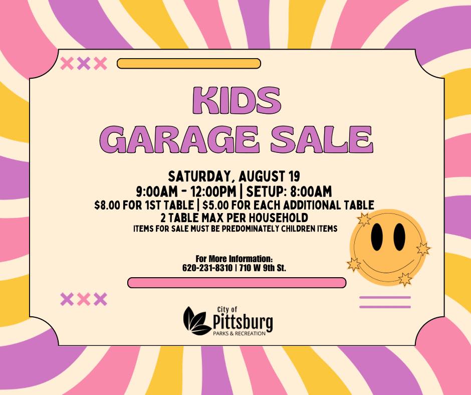 Kid’s Garage Sale