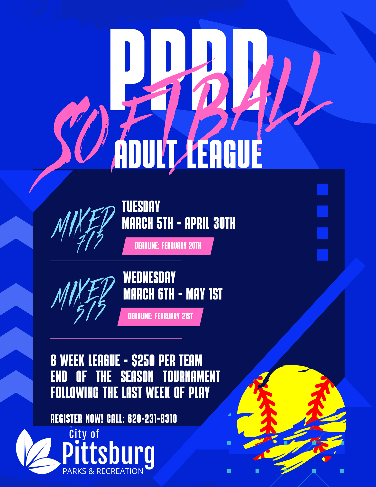 PPRD Softball Adult League