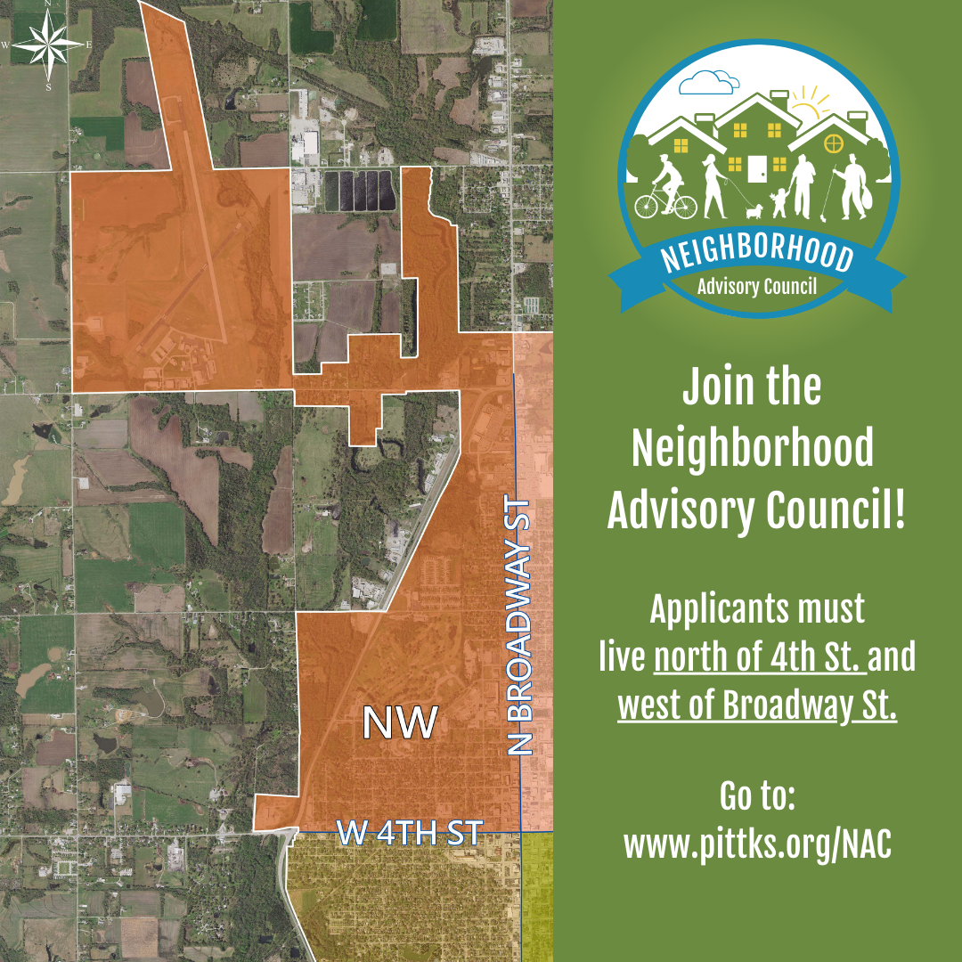 City of Pittsburg seeks applicants for Neighborhood Advisory Council