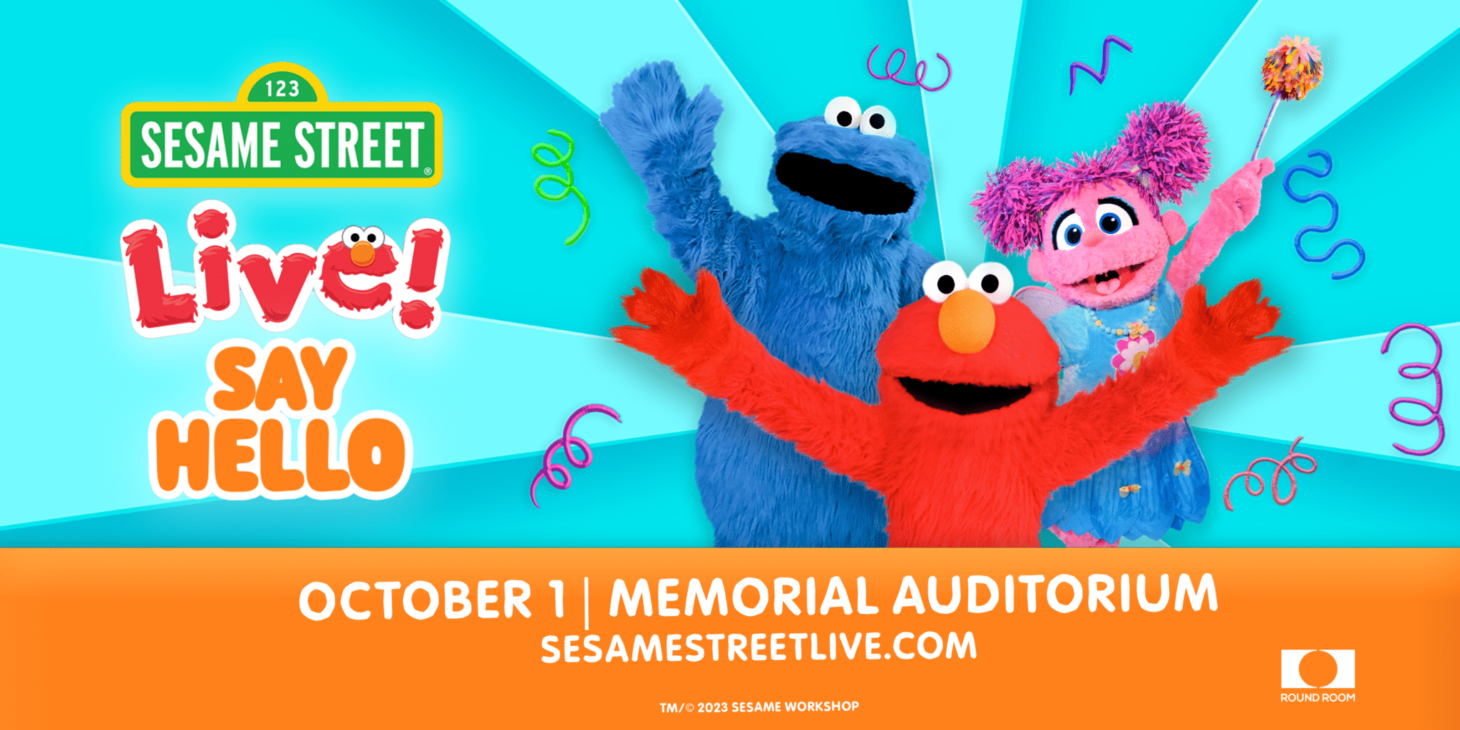 Sesame Street Live! to perform at Memorial Auditorium October 1, 2024