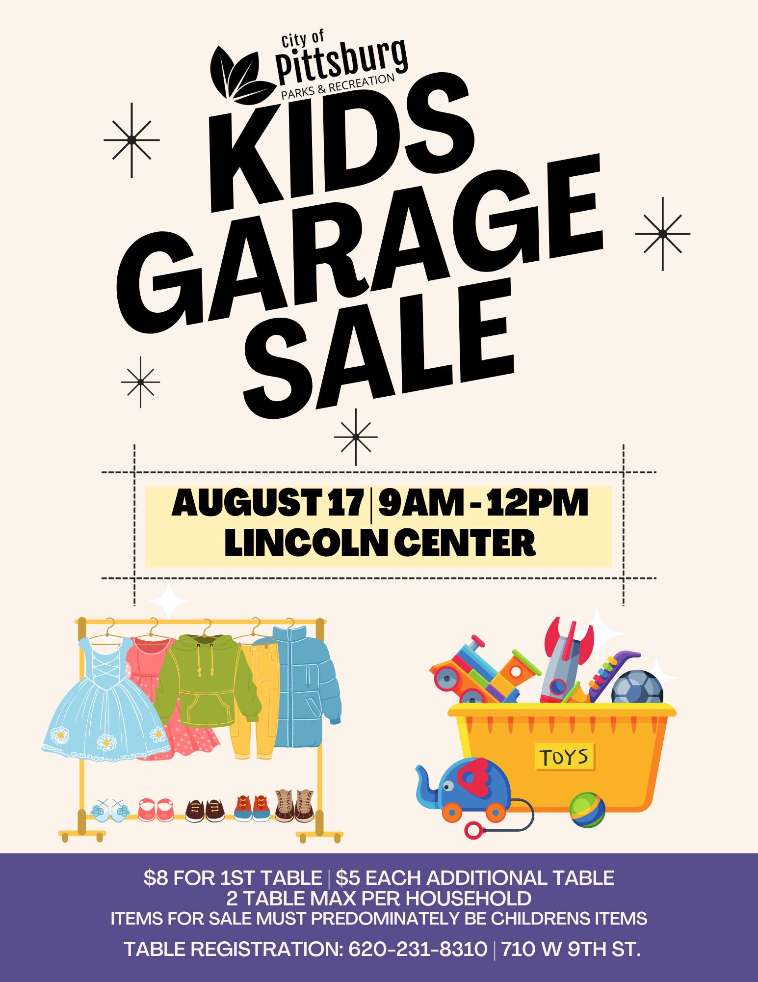 Kids' Garage Sale