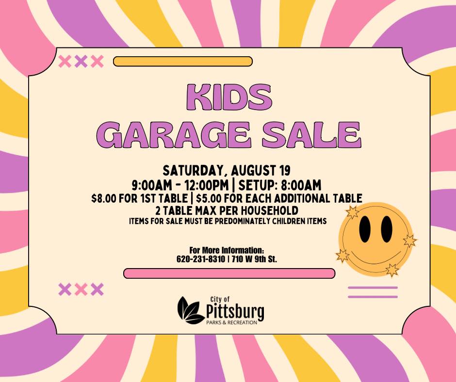 Kid's Garage Sale